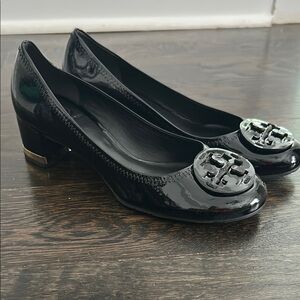 Tory Burch Black Patent Leather Women's Shoes